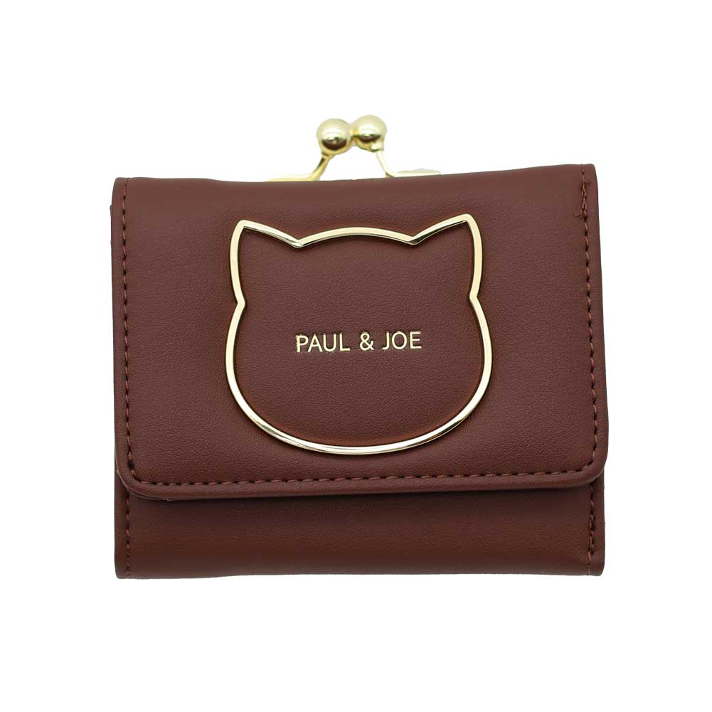 PAUL & JOE ACCESSOIRES ポール&ジョー がま口財布 ミニ財布 BIG CAT
