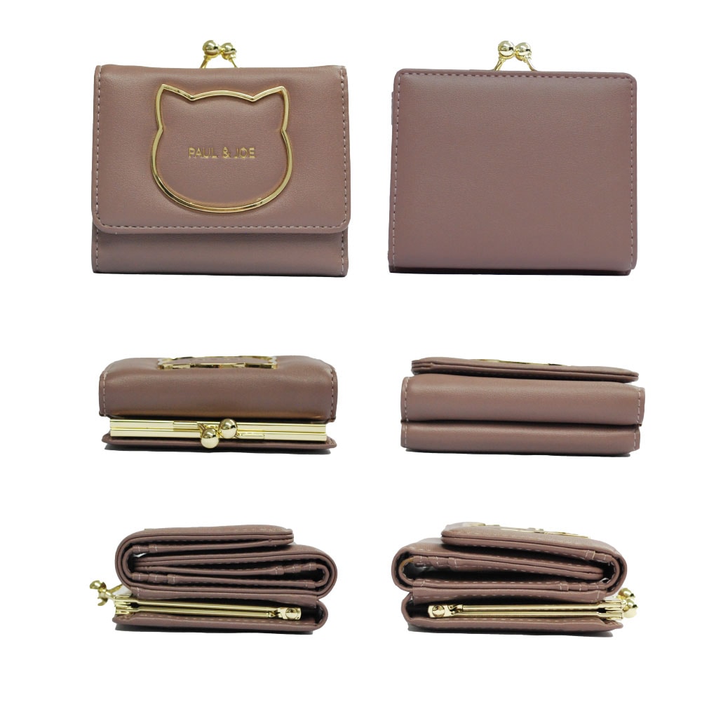 PAUL & JOE ACCESSOIRES ポール&ジョー がま口財布 ミニ財布 BIG CAT