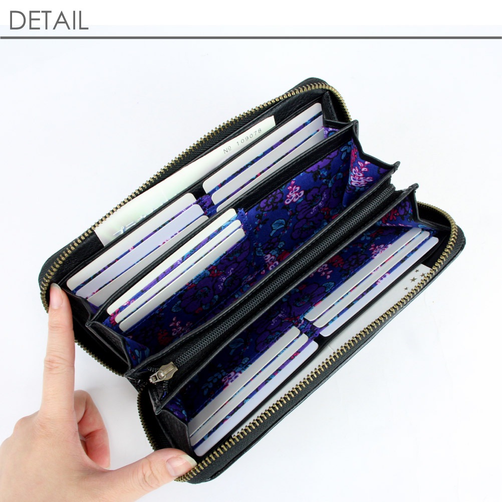 ANNASUI アナスイ 長財布 ラウンドファスナー長財布 316111 財布 セルパン 蛇 開運 金運 エナメル