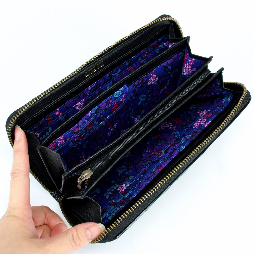ANNA SUI アナスイ 財布 長財布 レディース ラウンドファスナー
