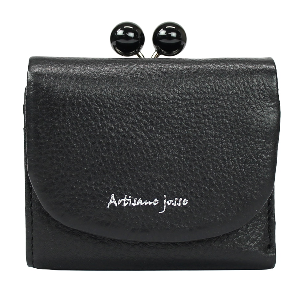 【Artisane josse】アルティザンヌ・ジョゼ 折り財布 ミニ財布 がま口 カードポケット 充実 コンパクト 財布 革 本革 レザー 牛革 スキミング防止 RFID ブランド レディース トリック2 trick2 927-aj-4e104s ミニがま口二つ折り財布