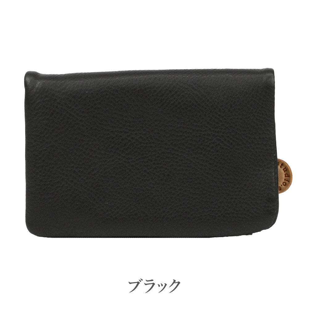 studio.s スタディオ エス 財布 レディース 二つ折り レディース財布 レザー 本革 革 大容量 スリム 953-ss-25l01