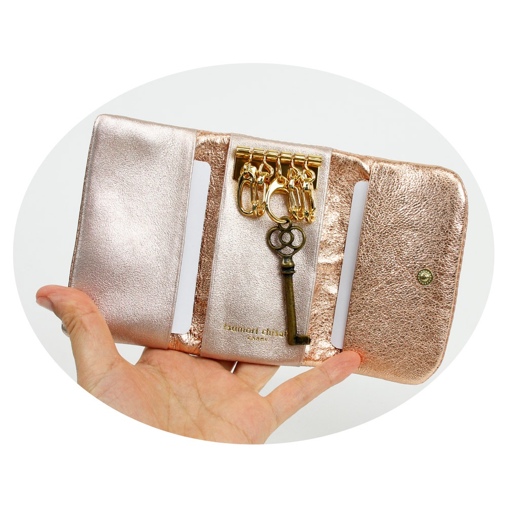 【tsumori chisato ツモリチサト】 キーケース 猫 ねこ グッズ 鍵入れ レディース キャラクター 猫柄 ブランド 大人