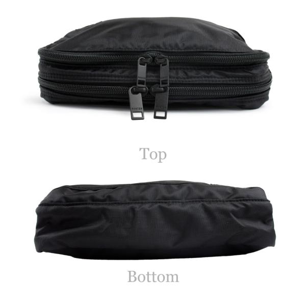 ポーター フラッシュ ウエストバッグ 689-05942 PORTER FLASH バッグ ボディバッグ メンズ ブランド コンパクト 無地 軽量 大人 撥水 日本製