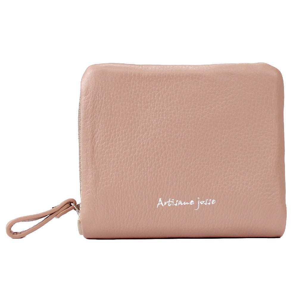 Artisane josse(アルティザンヌ・ジョゼ) 二つ折り財布 スキミング防止 牛革 レザー 小銭入れ 財布 レディース トリ
