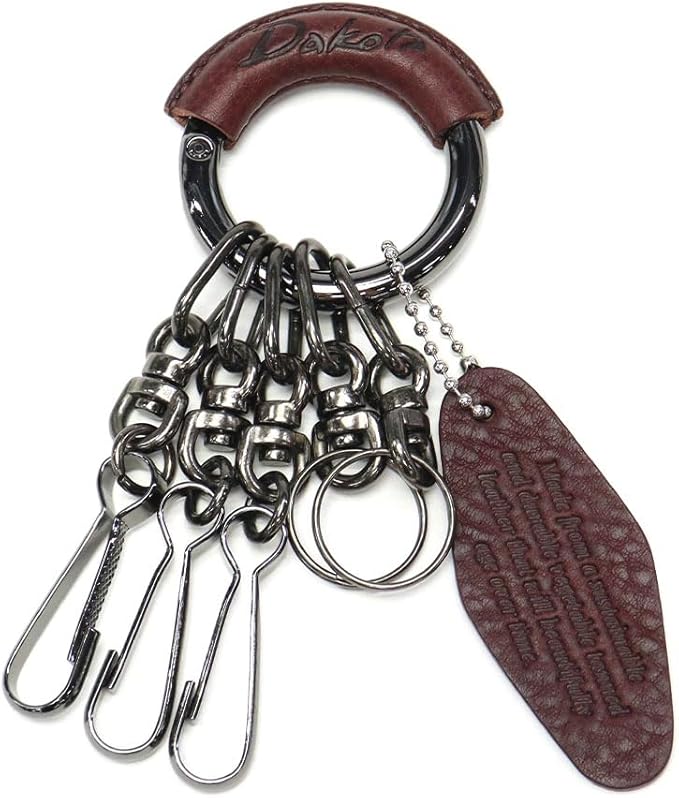 ダコタブラックレーベル リング型キーホルダー メンズ レディース 牛革 本革 Dakota BLACK LABEL ミネルバ 0637001 0637101 0637201 メール便