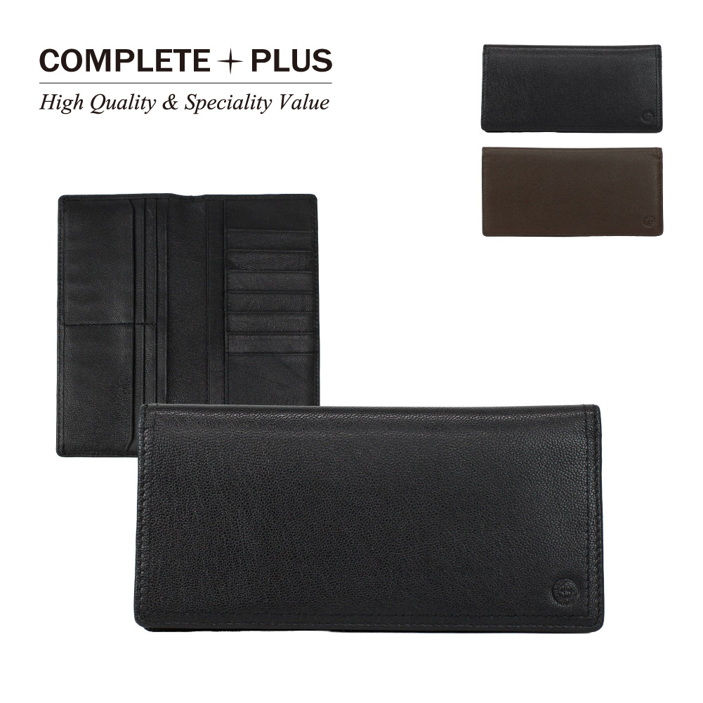 COMPLETE PLUS コンプリートプラス 長財布 メンズ 小銭入れなし 薄型 レザー 軽量 ビルケース お札入れ かさばらない財布 ブランド ソッティーレ 953-CP-5LE101