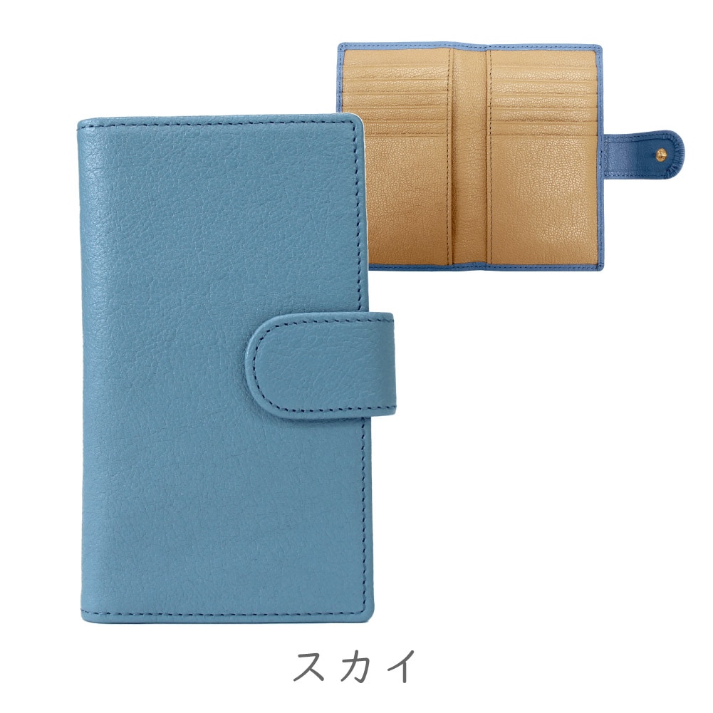 カードケース 薄型 スリム 二つ折り 二つ折りカードケース 軽量 本革 革 レザー おしゃれ シンプル クレジットカード 診察券 ポイントカード レディース studio.s スタディオ エス 953-ss-24f04