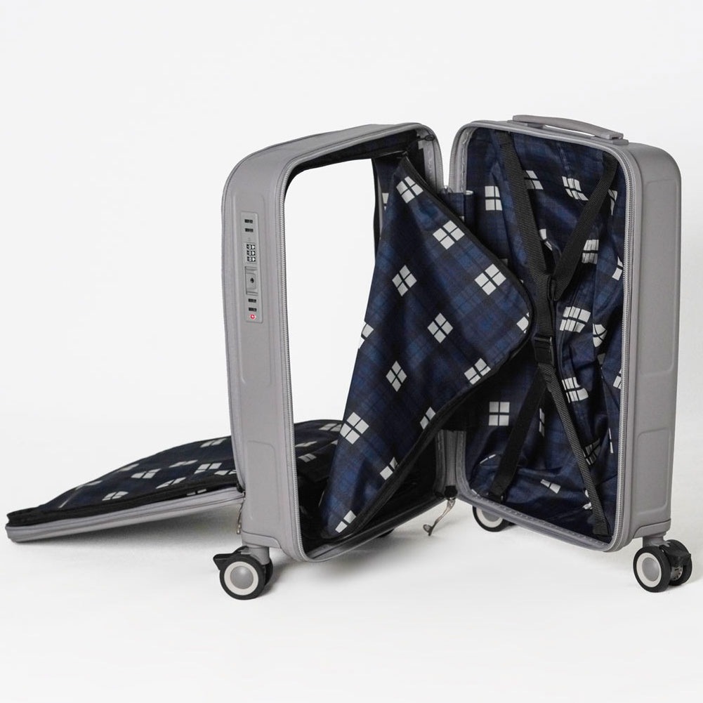 ノベルティ付き イノベーター innovator スーツケース 機内持ち込み カップホルダー付きスーツケース 35L IV-18 イノベーター キャリーバッグ innovator Cabin(LCC) 1泊 2泊 2年保証 正規取扱店