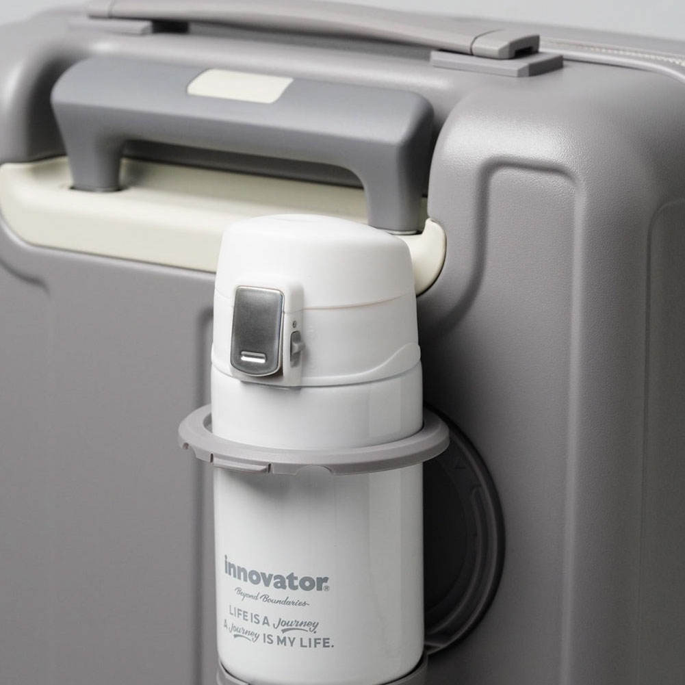 ノベルティ付き イノベーター innovator スーツケース 機内持ち込み カップホルダー付きスーツケース 35L IV-18 イノベーター キャリーバッグ innovator Cabin(LCC) 1泊 2泊 2年保証 正規取扱店