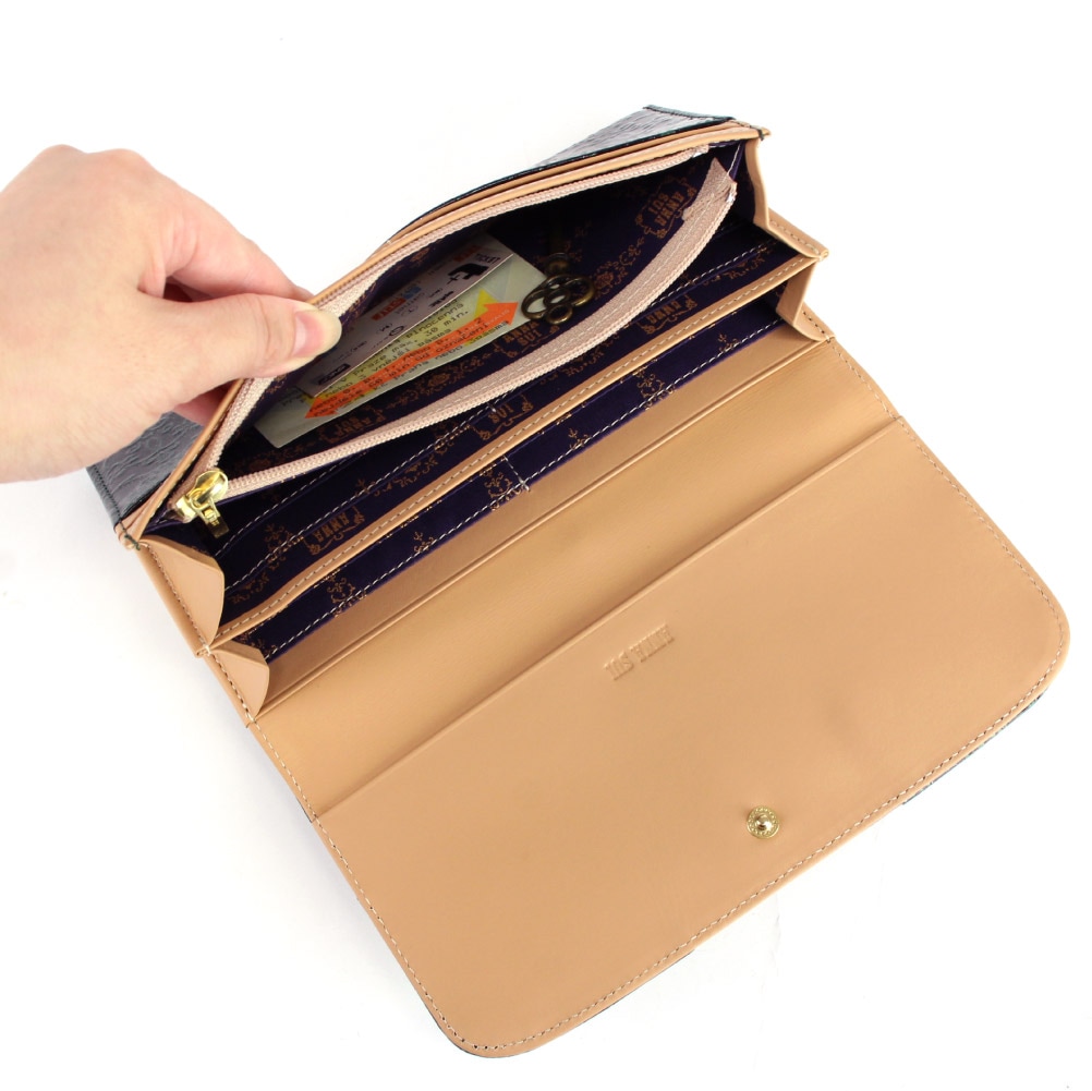 ANNASUI アナスイ 長財布 がま口 ルーミー 316901 レディース