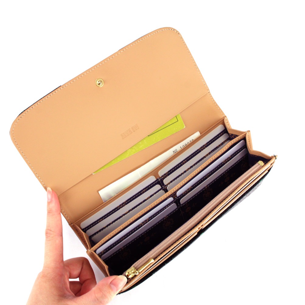 ANNASUI アナスイ 長財布 がま口 ルーミー 316901 レディース