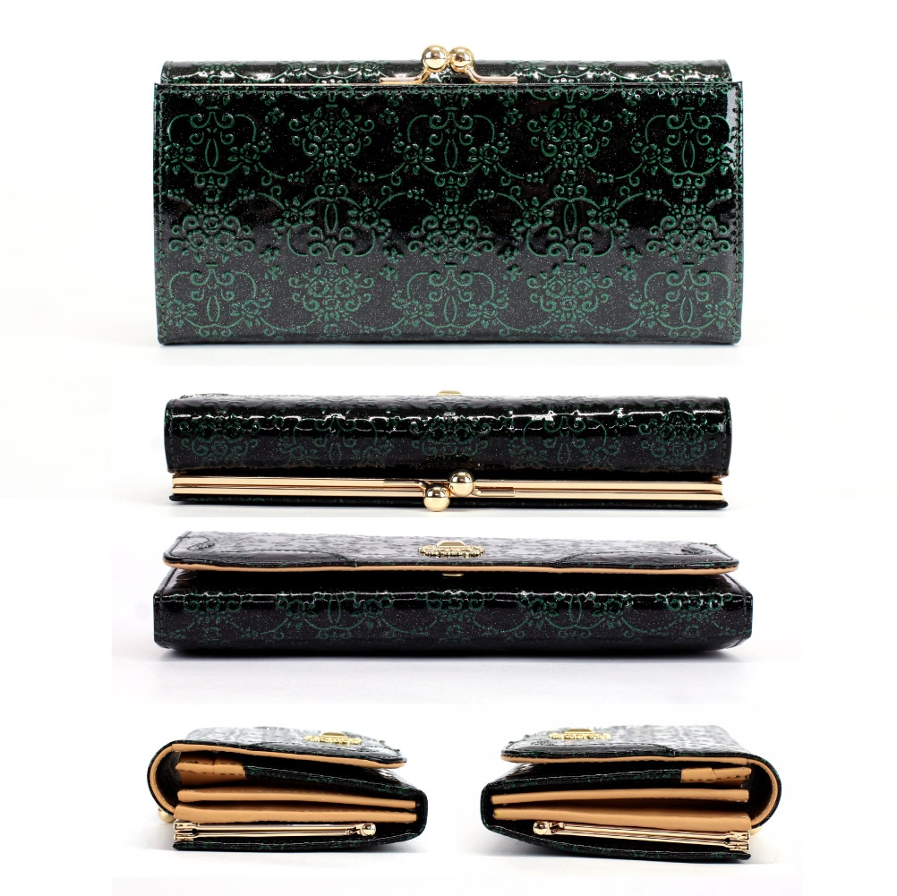 ANNASUI アナスイ 長財布 がま口 ルーミー 316901 レディース