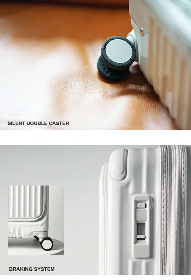 スーツケース TRIO トリオ CARGO AiR LAYER カーゴエアーレイヤー CAT648LY Mサイズ 中型 60L フロントオープン型 【8月20日から順次発送】