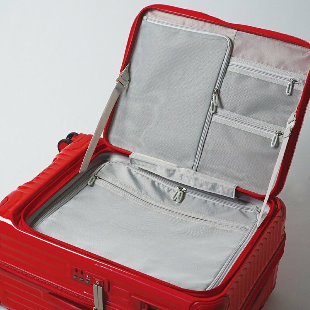 スーツケース TRIO トリオ CARGO AiR LAYER カーゴエアーレイヤー CAT648LY Mサイズ 中型 60L フロントオープン型 【8月20日から順次発送】