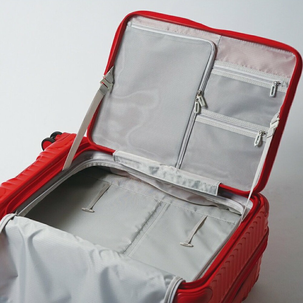 スーツケース TRIO トリオ CARGO AiR LAYER カーゴエアーレイヤー CAT648LY Mサイズ 中型 60L フロントオープン型 【8月20日から順次発送】