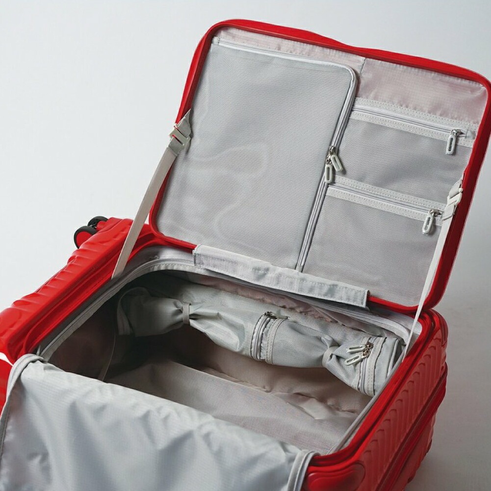 スーツケース TRIO トリオ CARGO AiR LAYER カーゴエアーレイヤー CAT648LY Mサイズ 中型 60L フロントオープン型 【8月20日から順次発送】