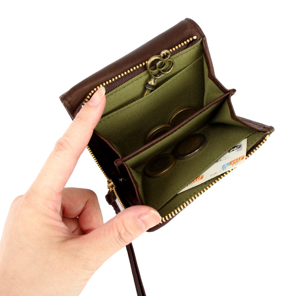 SALE40%OFF COMPLETE PLUS コンプリートプラス 三つ折り財布 小銭入れ ブランド メンズ 本革 レザー 革 使いやすい ホースレザー 927-CP-3E102