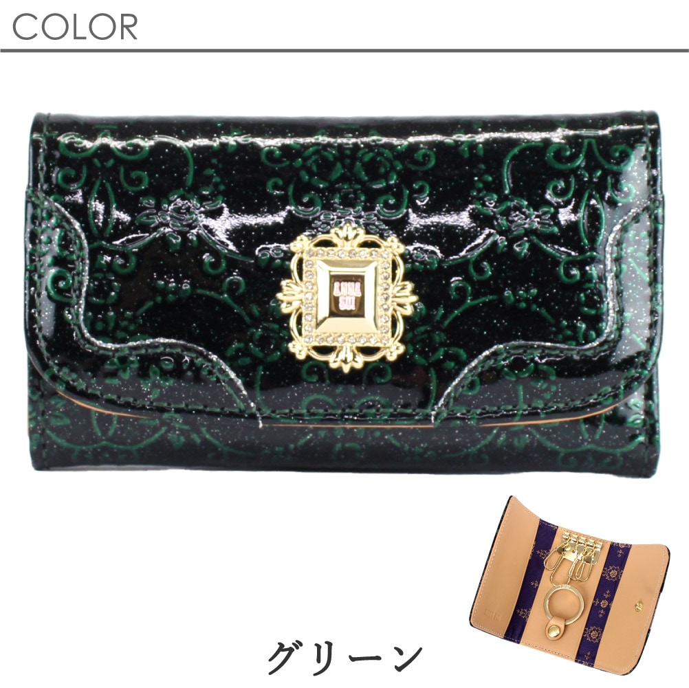 【新品未使用】ANNA SUI キーケース アナスイ キーケース ANNA SUI レディース ブランド レザー 本皮