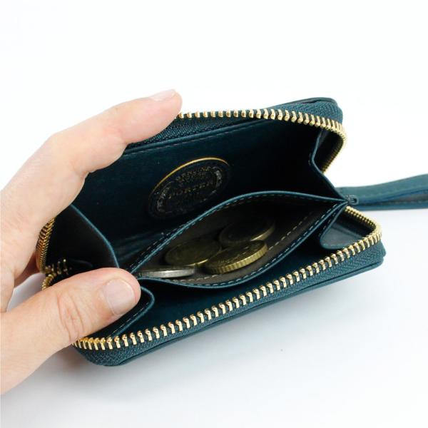 ポーター ワイズ コイン ＆ パスケース 341-01320 PORTER WISE ミニ財布 ブランド メンズ 本革 吉田カバン コンパクト