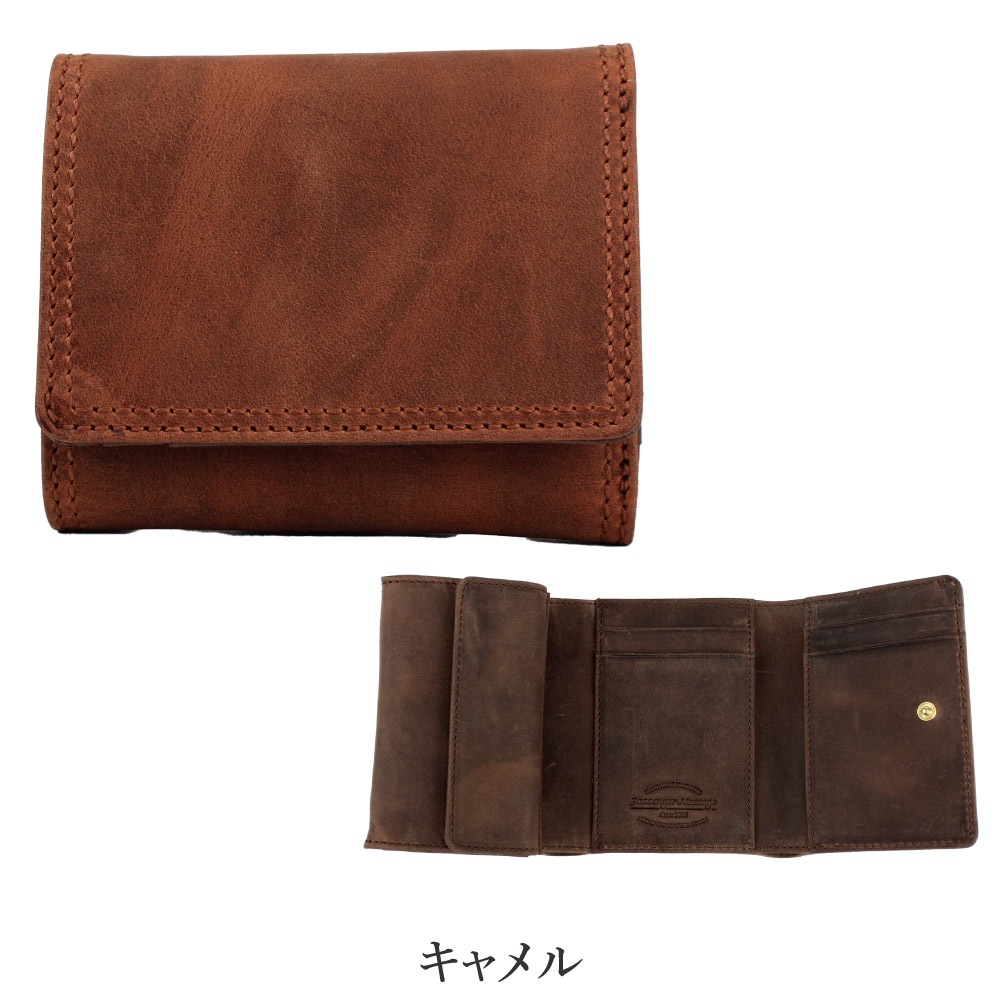 Passenger Message パッセンジャーメッセージ 財布 折り財布 三つ折り財布 メンズ ブランド 本革 レザー 牛革 ニュークラシック 952-pm-3bg205