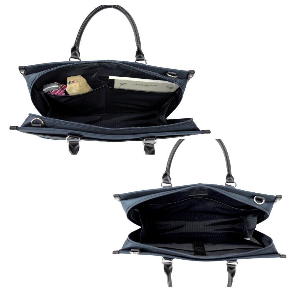 Lacom ラーコム ブリーフケース メンズ 軽量 自立型 2WAY 通勤 ビジネスバッグ A4 ノートPC収納 シングルルーム 961-LC-4T101