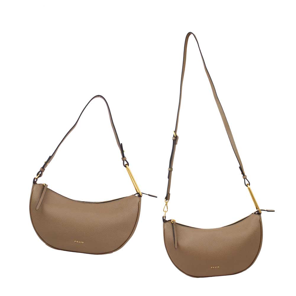 PALIO Lunetta ショルダーバッグ レディース レザー ハーフムーン 三日月 ハンドバッグ pa-254 LWGゴールド認定 3月13日発送分予約販売中