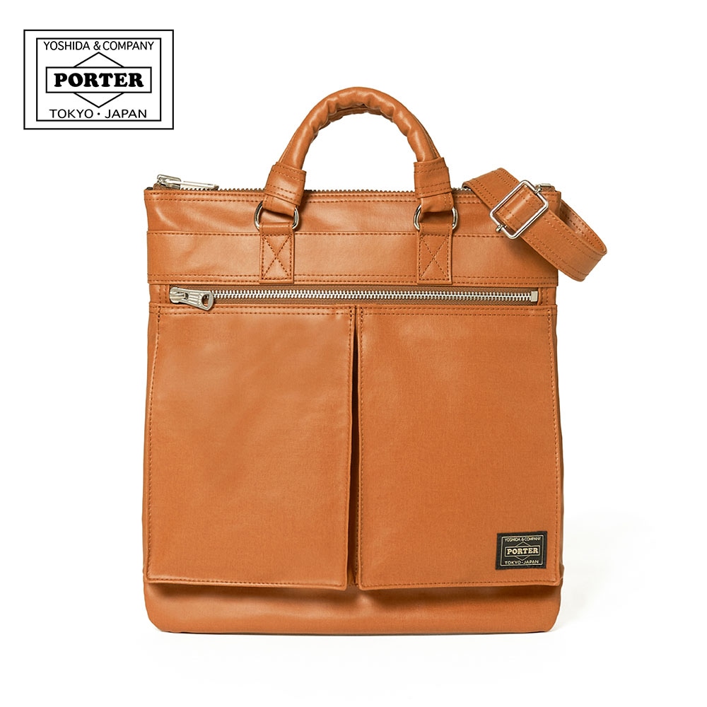 ポーター フリースタイル ヘルメットバッグ 707-19117 PORTER FREE STYLE トートバッグ ショルダーバッグ メンズ レディース ブランド ブラック ブラウン