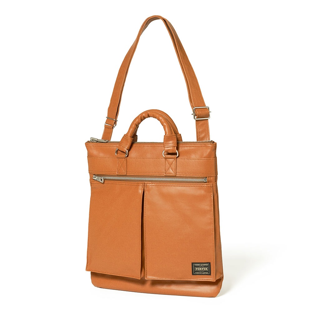 ポーター フリースタイル ヘルメットバッグ 707-19117 PORTER FREE STYLE トートバッグ ショルダーバッグ メンズ レディース ブランド ブラック ブラウン