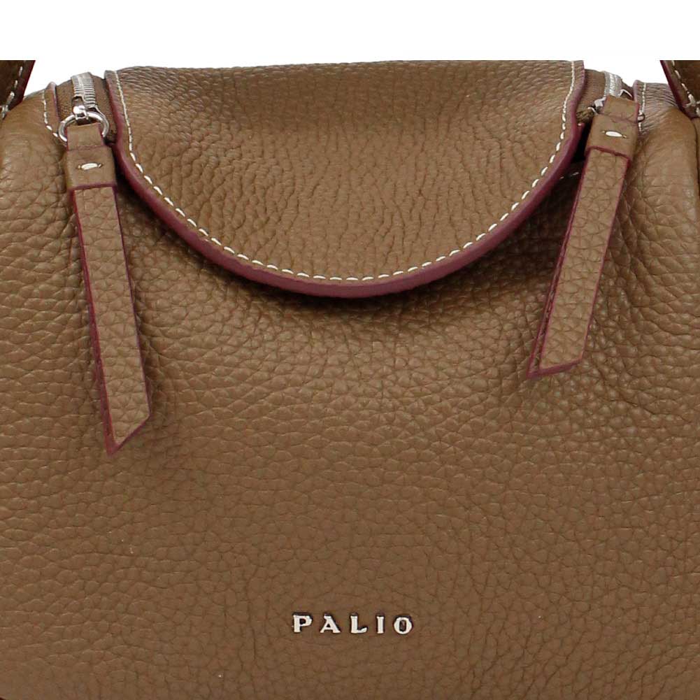 PALIO ブラウン ハンドバッグ PALIO パリオ ハンドバッグ レディース レザー ショルダーバッグ