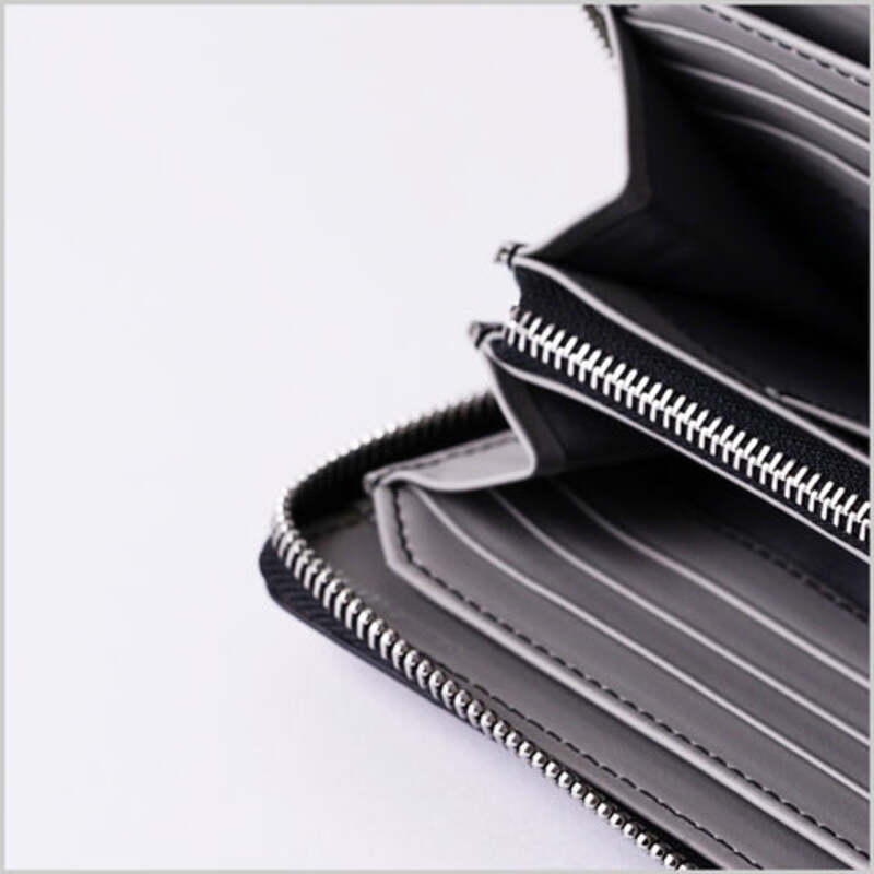 イノベーター innovator ラウンドファスナー 長財布 財布 使いやすい 牛革 革 本革 レザー ブランド メンズ レディース ユニセックス スリム エンボス INW48 【8月20日から順次発送】