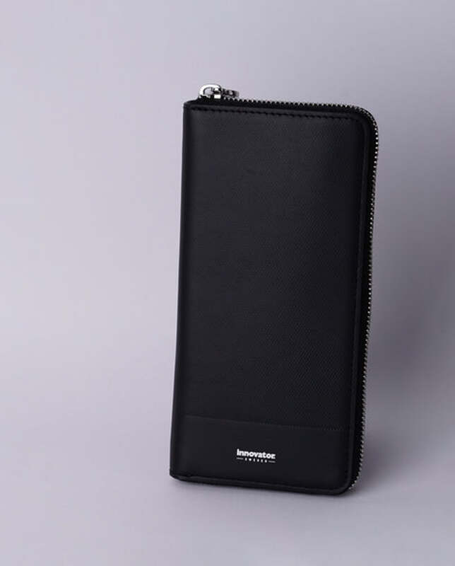 イノベーター innovator ラウンドファスナー 長財布 財布 使いやすい 牛革 革 本革 レザー ブランド メンズ レディース ユニセックス スリム エンボス INW48 【8月20日から順次発送】