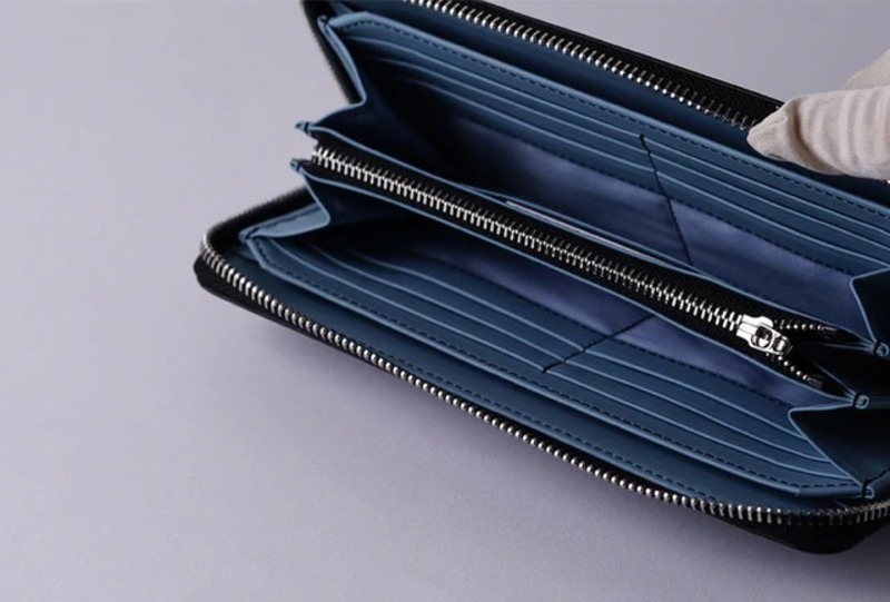 イノベーター innovator ラウンドファスナー 長財布 財布 使いやすい 牛革 革 本革 レザー ブランド メンズ レディース ユニセックス スリム エンボス INW48 【8月20日から順次発送】