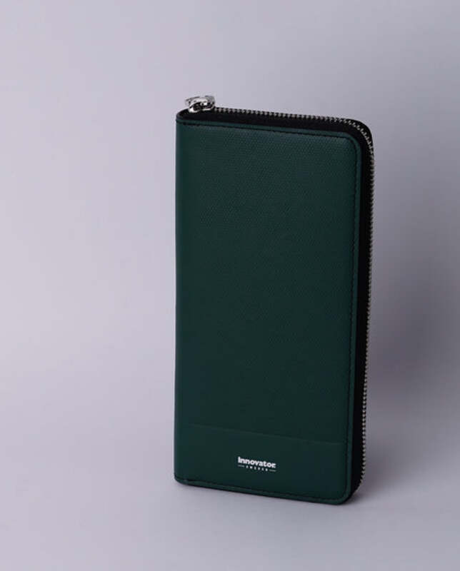 イノベーター innovator ラウンドファスナー 長財布 財布 使いやすい 牛革 革 本革 レザー ブランド メンズ レディース ユニセックス スリム エンボス INW48 【8月20日から順次発送】