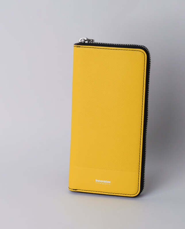 イノベーター innovator ラウンドファスナー 長財布 財布 使いやすい 牛革 革 本革 レザー ブランド メンズ レディース ユニセックス スリム エンボス INW48 【8月20日から順次発送】