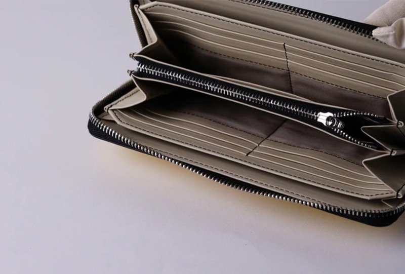 イノベーター innovator ラウンドファスナー 長財布 財布 使いやすい 牛革 革 本革 レザー ブランド メンズ レディース ユニセックス スリム エンボス INW48 【8月20日から順次発送】