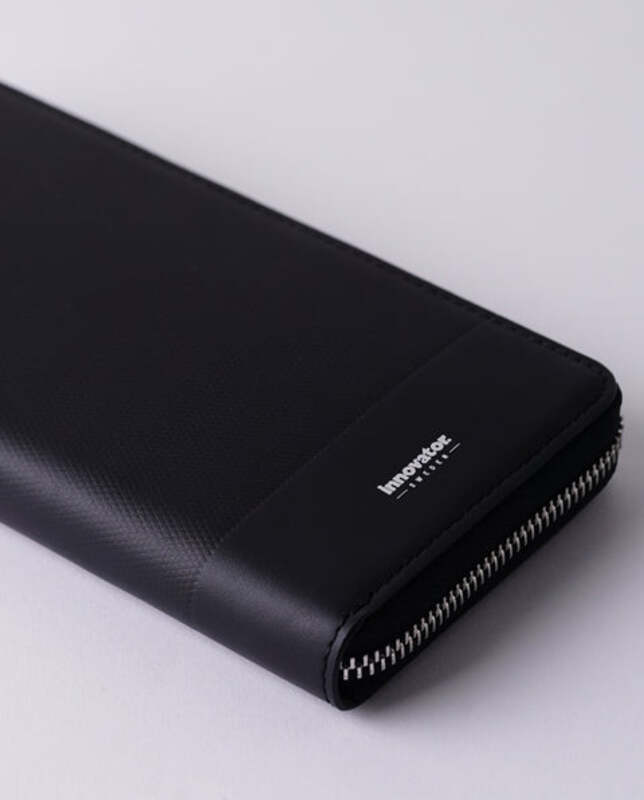 イノベーター innovator ラウンドファスナー 長財布 財布 使いやすい 牛革 革 本革 レザー ブランド メンズ レディース ユニセックス スリム エンボス INW48 【8月20日から順次発送】