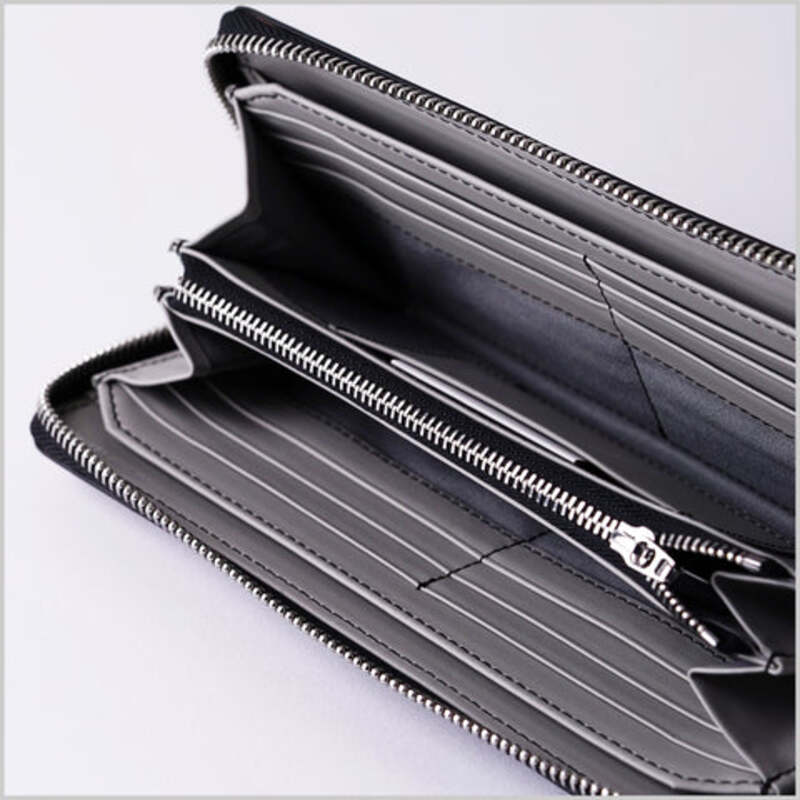 イノベーター innovator ラウンドファスナー 長財布 財布 使いやすい 牛革 革 本革 レザー ブランド メンズ レディース ユニセックス スリム エンボス INW48 【8月20日から順次発送】