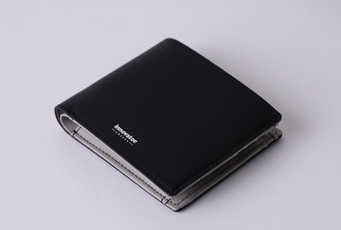 イノベーター innovator 財布 二つ折り 二つ折り財布 折り財布 エンボス 本革 レザー 牛革 イタリアンレザー 革 ブランド メンズ レディース ユニセックス INW37 【8月20日から順次発送】
