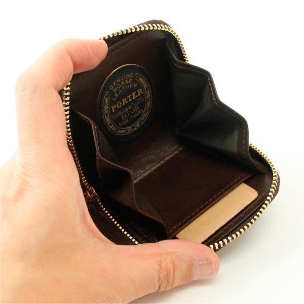 ポーター ワイズ コインケース 341-01321 PORTER WISE ミニ財布 メンズ ブランド レディース 本革 吉田カバン コンパクト 小銭入れ 牛革 レザー