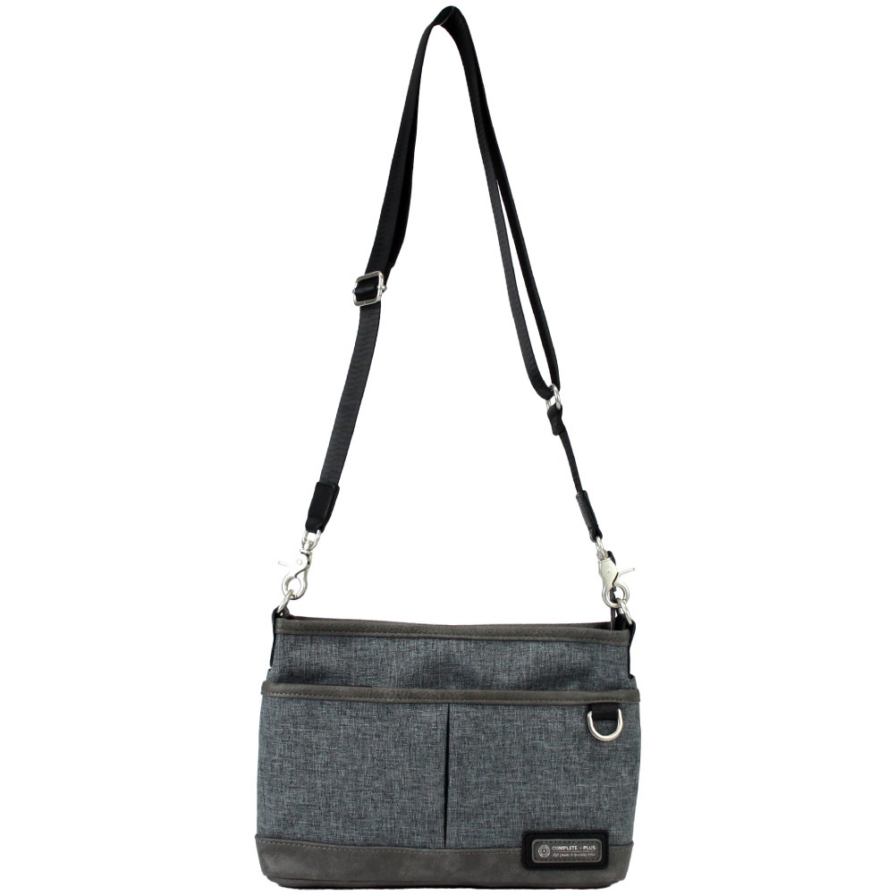 COMPLETE PLUS コンプリートプラス ショルダーバッグ ショルダー メンズ コンパクト ブランド 斜めがけ 大人 軽量 ポリエステル 黒 951-cp-4js202