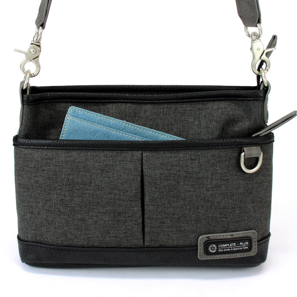 COMPLETE PLUS コンプリートプラス ショルダーバッグ ショルダー メンズ コンパクト ブランド 斜めがけ 大人 軽量 ポリエステル 黒 951-cp-4js202