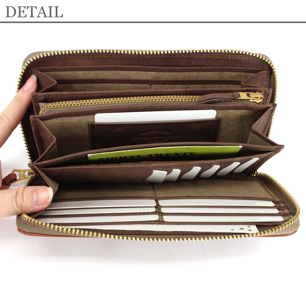 Passenger Message パッセンジャーメッセージ 財布 長財布 ラウンドファスナー メンズ ブランド 本革 牛革 革 ニュークラシック オイルレザー 952-pm-3bg201