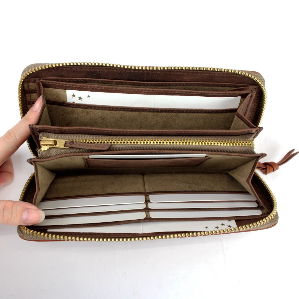 Passenger Message パッセンジャーメッセージ 財布 長財布 ラウンドファスナー メンズ ブランド 本革 牛革 革 ニュークラシック オイルレザー 952-pm-3bg201