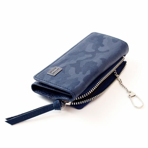 ポーター ワンダー キー ＆ コインケース 342-03845 PORTER WONDER 小銭入れ 鍵入れ 革 本革 迷彩 型押し 吉田カバン 国産 メンズ ブランド