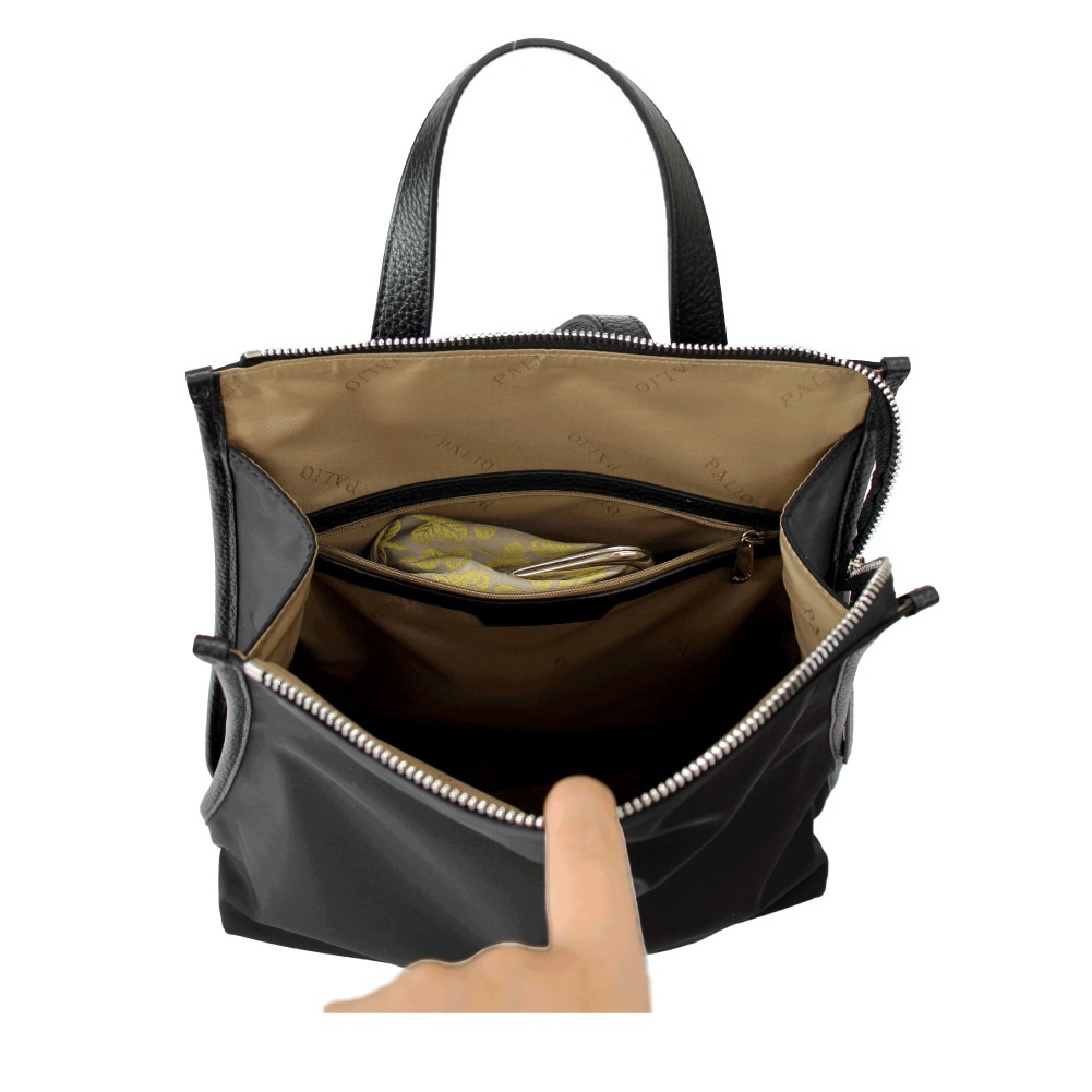 PALIO carteiia leggero 強撥水×ナイロン きれいめリュック pan-003