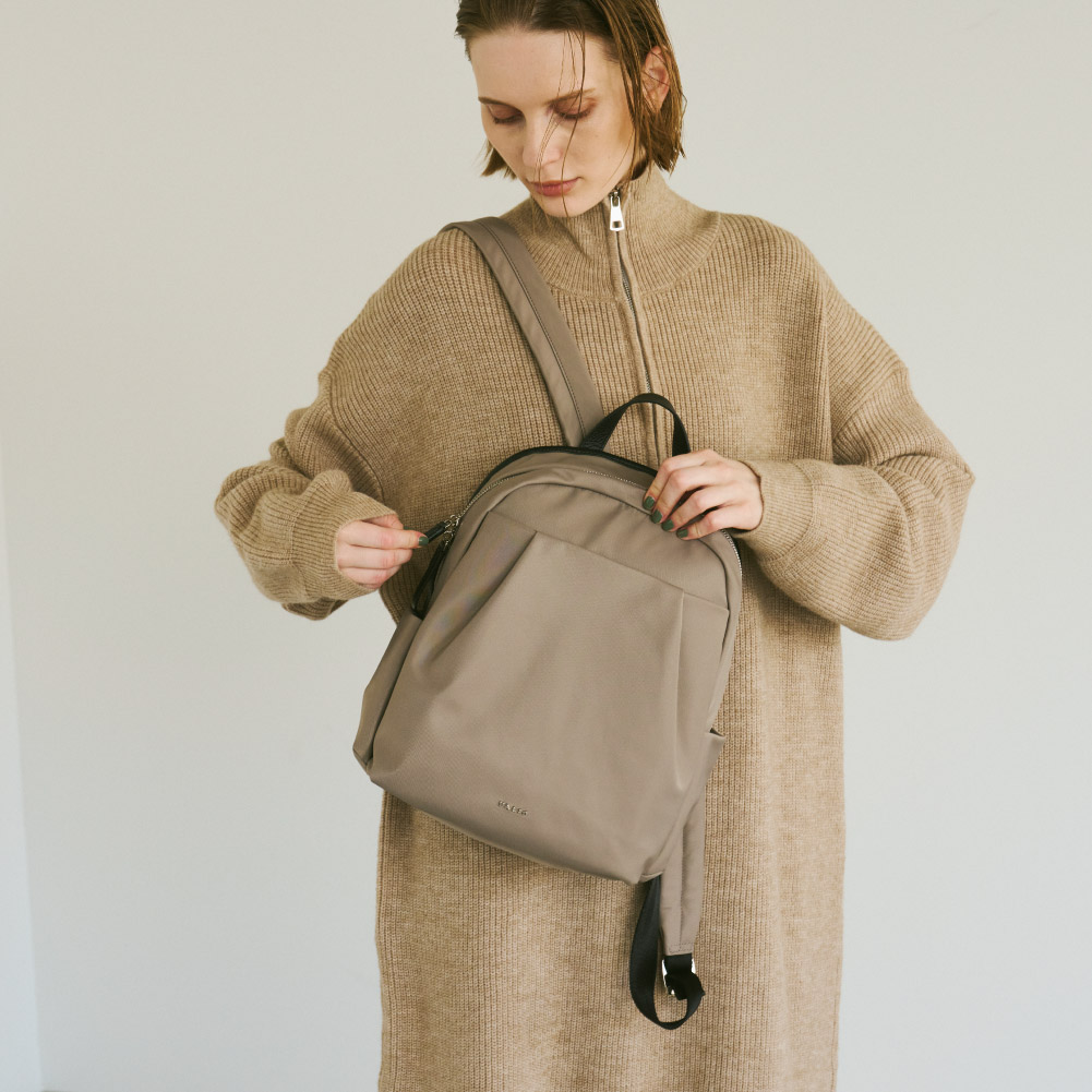 PALIO Puffy パフィーリュックサック レディース 撥水 レザー pan-006