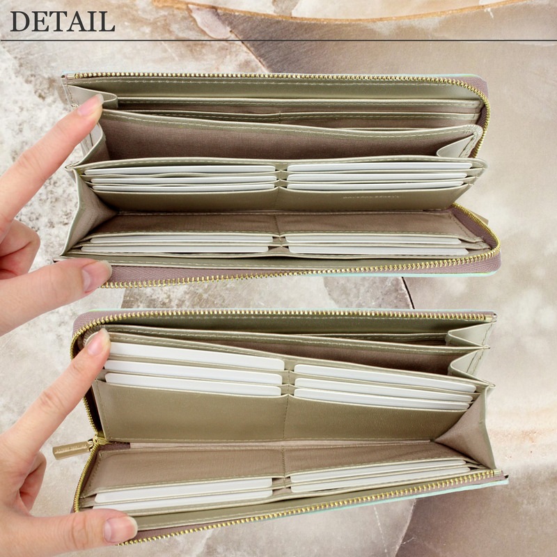 NATURAL BEAUTY ナチュラルビューティー レガール 70293 長財布 ブランド レディース 本革 革 牛革 レザー L字ファスナー ナチュビ