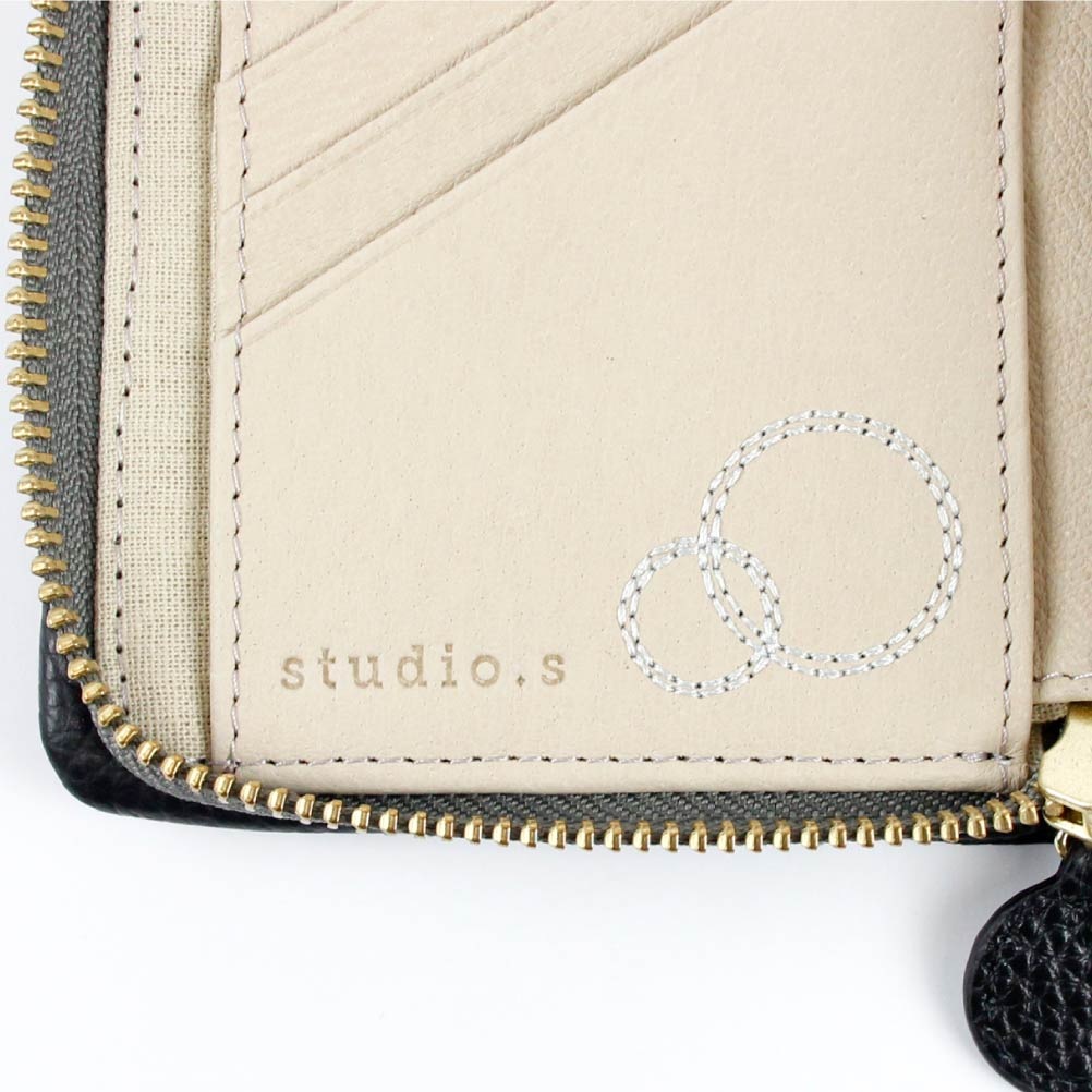 studio.s pilkku ピルック 二つ折り財布 折り財布 スキミング防止 スキミング防止財布 二つ折 使いやすい レディース ブランド ボックス型 BOX 小銭入れ 牛革 本革 レザー 革 イタリアンレザー 941-ss-20r105n