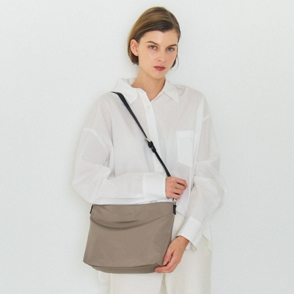 PALIO Feliy 強撥水ナイロン+本革トートバッグ&ショルダーバッグ 2way pan-004